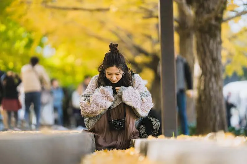 望遠なので人が少ない所の方が取り方的にも絵的にもよくなりそう