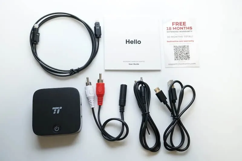 TT-BA09の付属品等