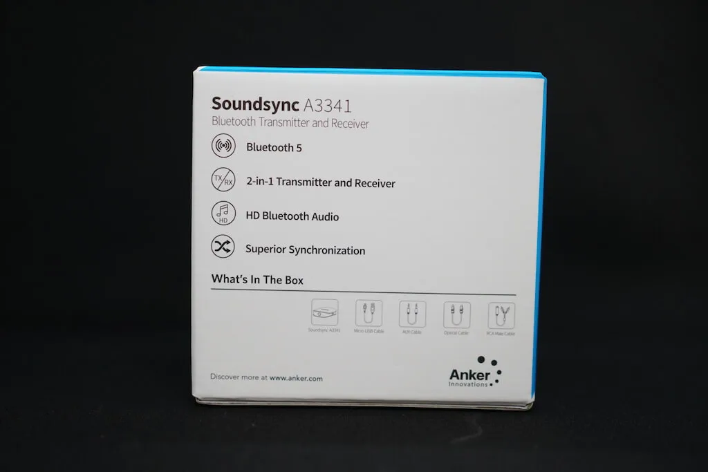 Anker Soundsyncのパッケージ