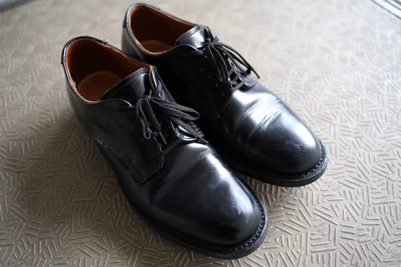 Redwing Mil-1 Blucher Oxfordのエイジング:全体¥