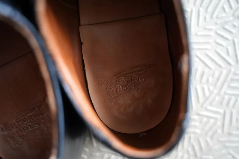 Mil-1 Blucher Oxfordのエイジング:インソール
